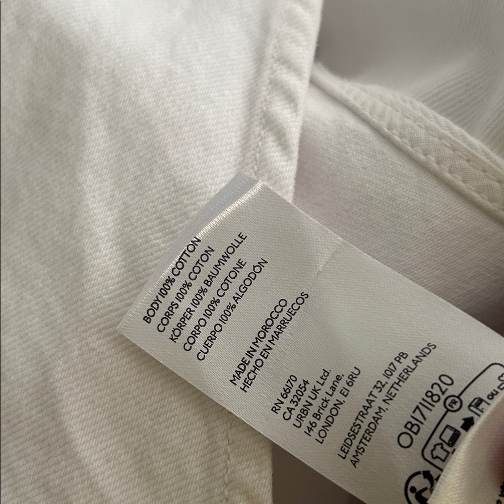 We the Free High Roller White Cotton Overalls Jumpsuit - Picture 11 of 11
